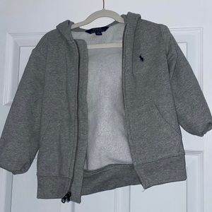 Polo Ralph Lauren zip, hooded sweatshirt